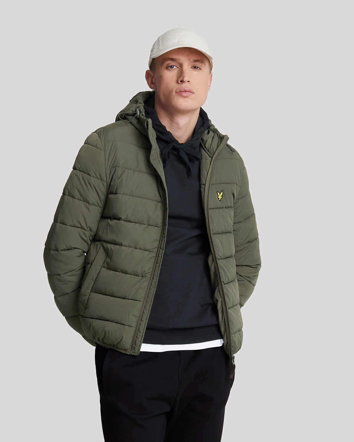 Puffer jacket shop lyle scott