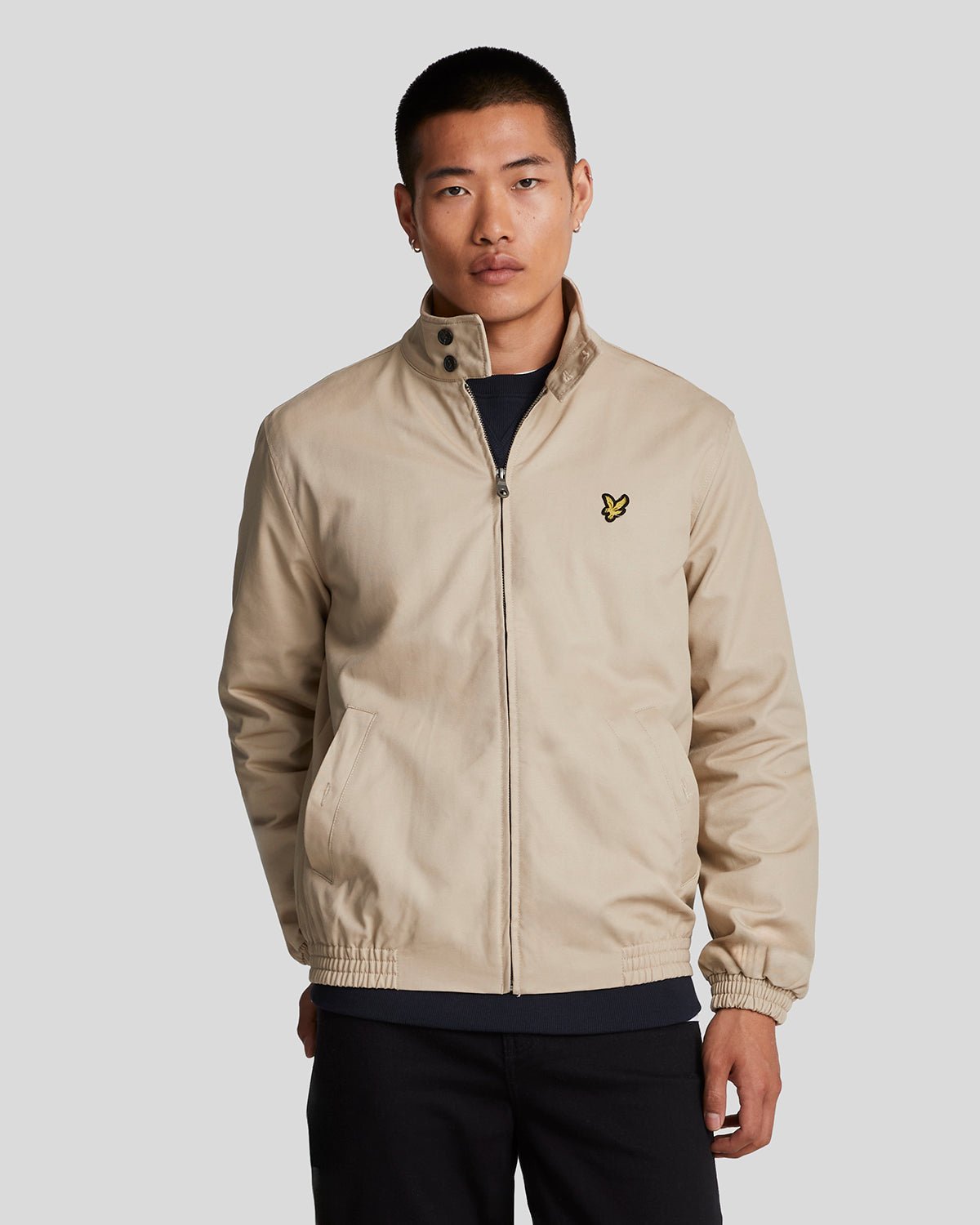 Lyle Scott Men s Harrington Jacket in Stone Lyle Scott EU